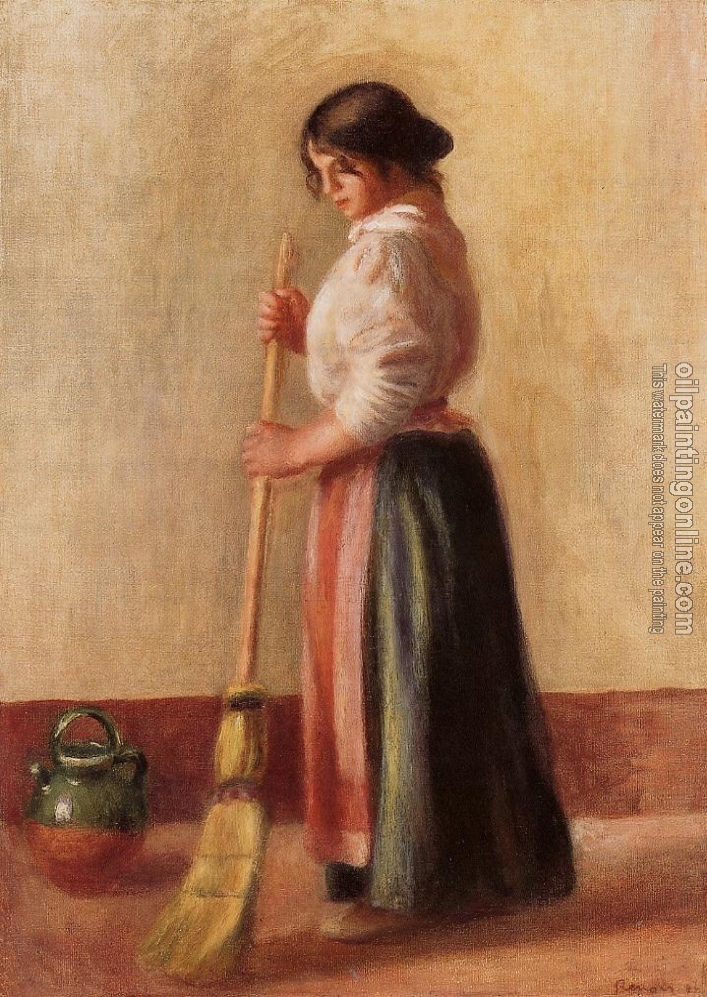 Renoir, Pierre Auguste - Sweeper